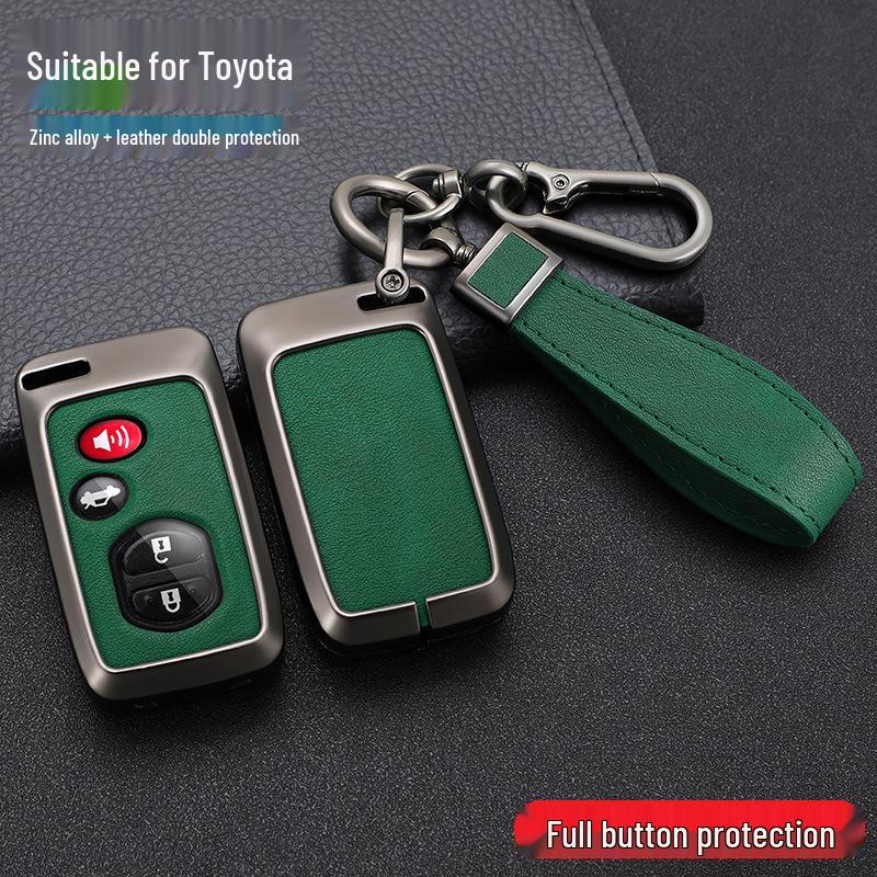 Совместимый чехол для ключа для моделей Toyota: Corolla, Levin, Camry, Highlander, RAV4, Crown, CHR, Reiz