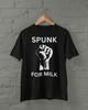 Футболка "Spunk For Milk", Смешные шотландские футболки, Подарок для любителей кино, Крутые футболки, Футболки с фильмами, Странная футболка, Подарки из Шотландии