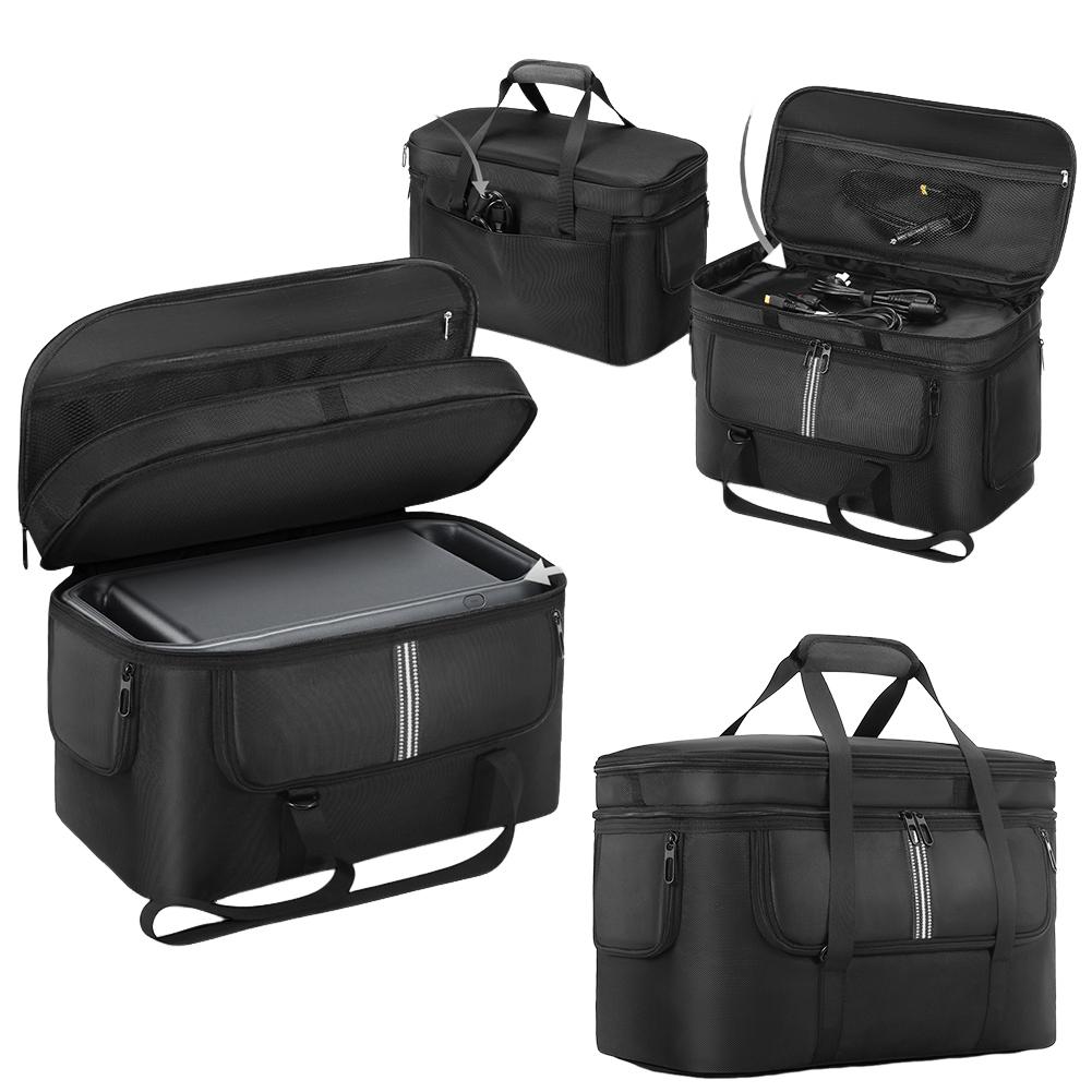 Portable Carrying Box for DJI Power 1000 Power Station Bag Travel Carrying Bag Dustproof Anti-drop with Shoulder Strap & Handle