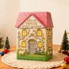 Dream Cabin Advent Calendar 24-Day Christmas Countdown Calendar Fantasy House Decorations Festive Gift for Kids Family Friends