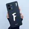 Чехол для Vivo Y28 4G Простые буквы Полная защита Задняя крышка для Vivo Y 28 Funda Мягкий жидкий силикон Защита от падения Оболочка для телефона
