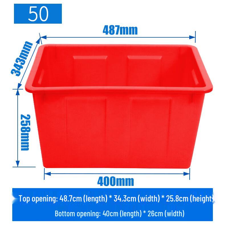 Lilang Heavy-Duty Plastic Storage & Turnover Box