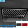 For Land Rover Range Rover Evoque 2012-2015 Carbon Fiber Co-pilot Storage Box Switch Panel Trim Cover Car Accessories Sticker