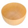 Wooden Bowl Round Kitchen Utensils Food Container Light Color Simple for Nuts Appetizers Fruit