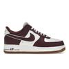 Air Force 1 07 LV8 College Pack - Night Maroon Men Sneakers Red Sail Gum-Medium-Brown DQ7659-102