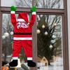 Юшэн Рождественское подвесное украшение Праздничный Санта Клаус Флис Украшение на окно автомобиля/стену Рождественские товары для вечеринки
