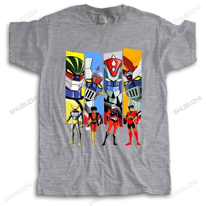New Arrived Mens t shirt SUPER ROBOT JEEG MAZINGA MAZINGER GOLDRAKE CARTOON TSHIRT PER UOMO E BAMBINO mens tshirts