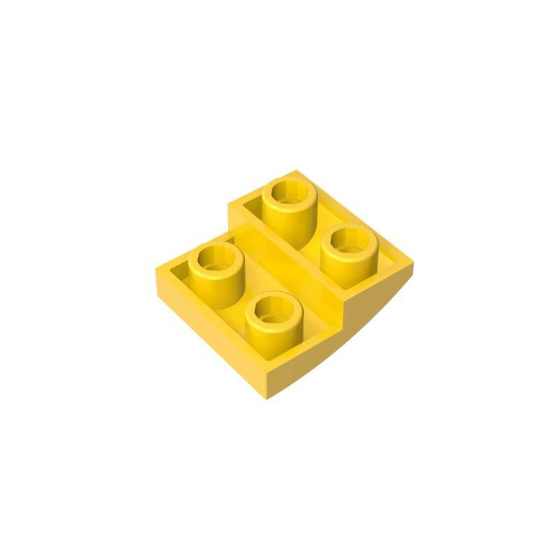 10 ШТ 32803 Наклонная Изогнутая 2x2x2/3 Строительный Блок Moc Совместимый с Кирпичиком DIY Детская Игрушка