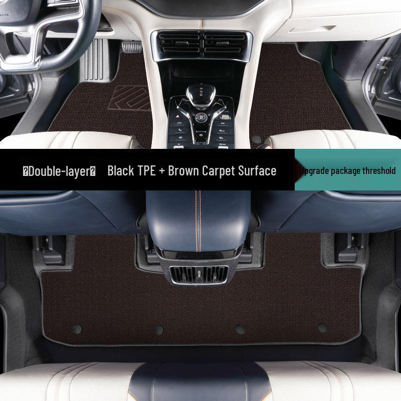 Всепогодные коврики TPE BYD Song Plus DMI/EV для электромобилей