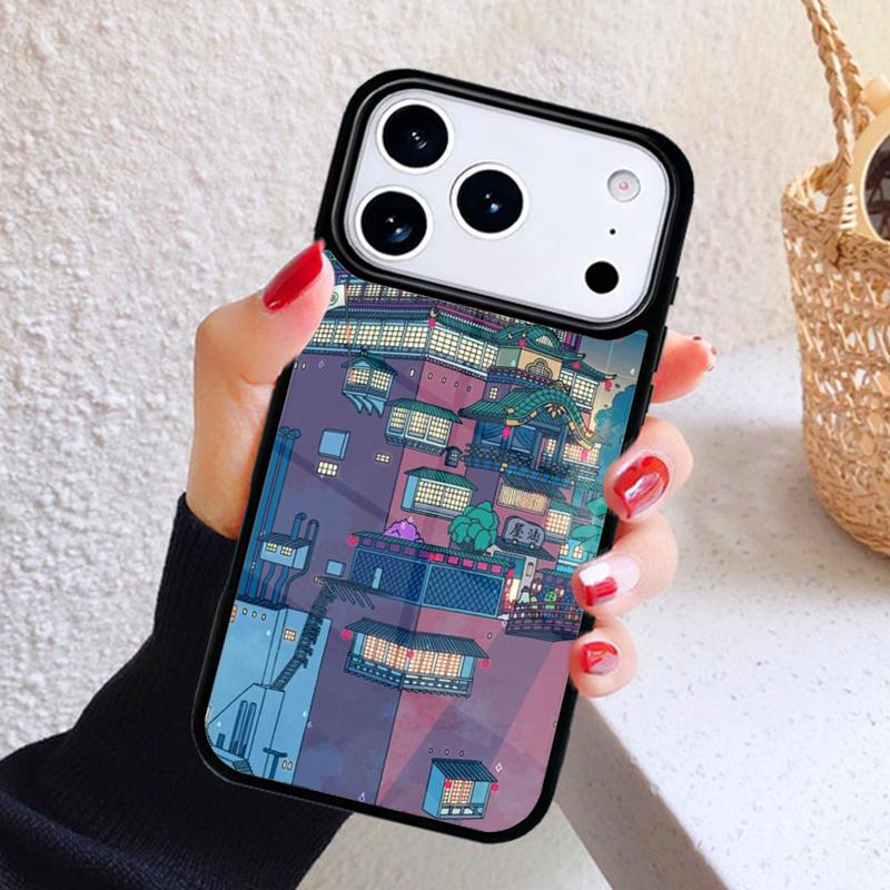 Japanese Anime Aesthetic Phone Case For iPhone 17 Air 16 15 14 13 12 11 Pro Max Plus