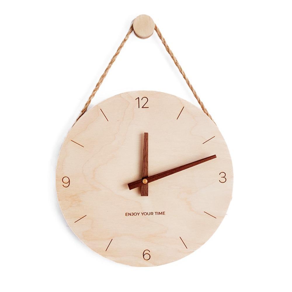 Round Scale Clock Hanging Aesthetic Clock Home Decor Wall Clock Bedroom