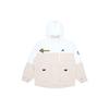 New Balance Куртки JHI Унисекс Кремовый С капюшоном Умеренный Другое NAA89023-IV