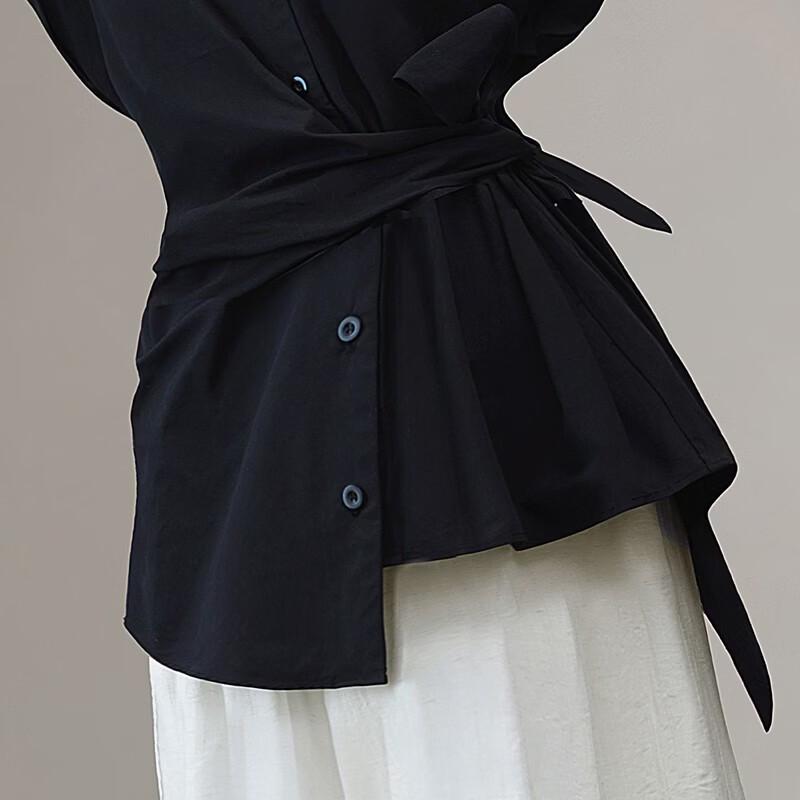 Женская рубашка без рукавов с отложным воротником, однотонная, для офиса