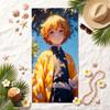 Zenitsu Soft Beach Towel Stylish Beach Pool Towel for Summer Seaside Vacation Travel