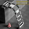JNL Thickened Aluminum Alloy Multi-functional Telescopic Ladder