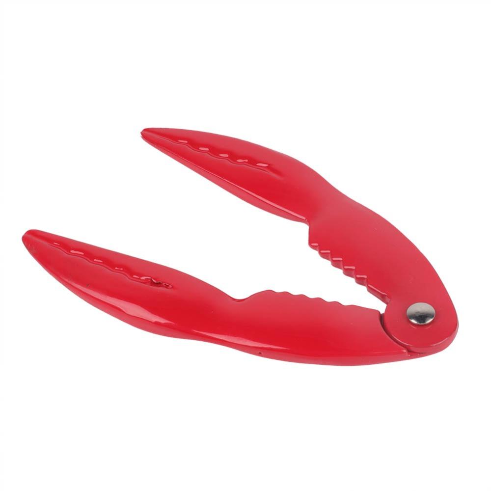 Stainless Steel Seafood Clip Red Lobster Cracker Seafood Nut Cracker Crab Pliers Lobster Claws
