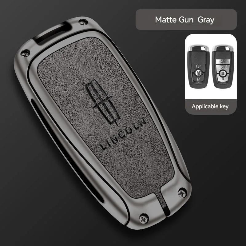 TPU Car Key Cover Case Bag for Lincoln Continental MKC MKZ MKX Navigator Z Nautilus Aviator Corsair 2017 2018 2019 2022 Keychain Q4