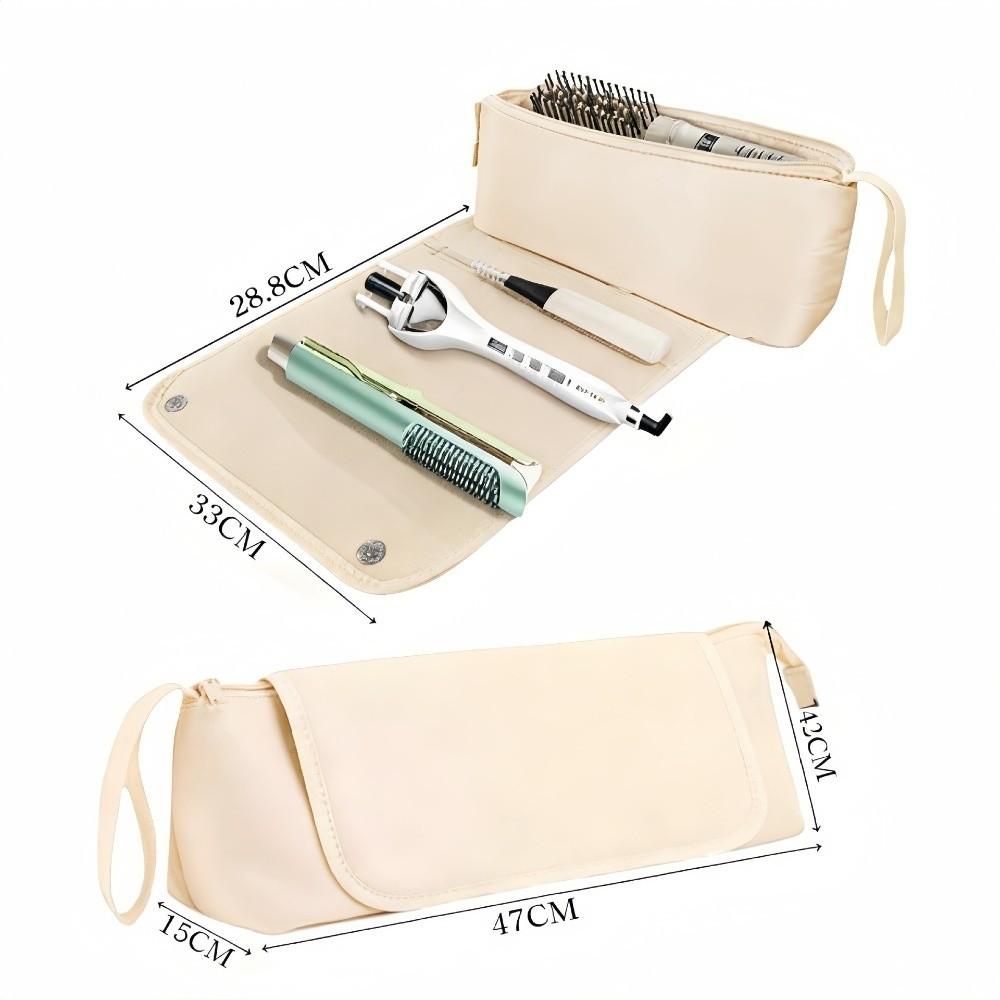 Portable Hair Tools Storage Bag Dustproof 2 in 1 Organizer Haircare Accessories