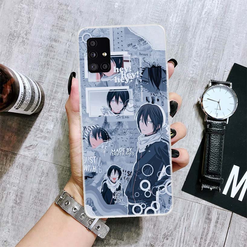 Чехол для телефона Noragami Yato с аниме для Samsung Galaxy A12 A22 A32 A42 A52 A72 A51 A71 5G A41 A31 A21 A02S M12 M21 M31 M30S Fundas