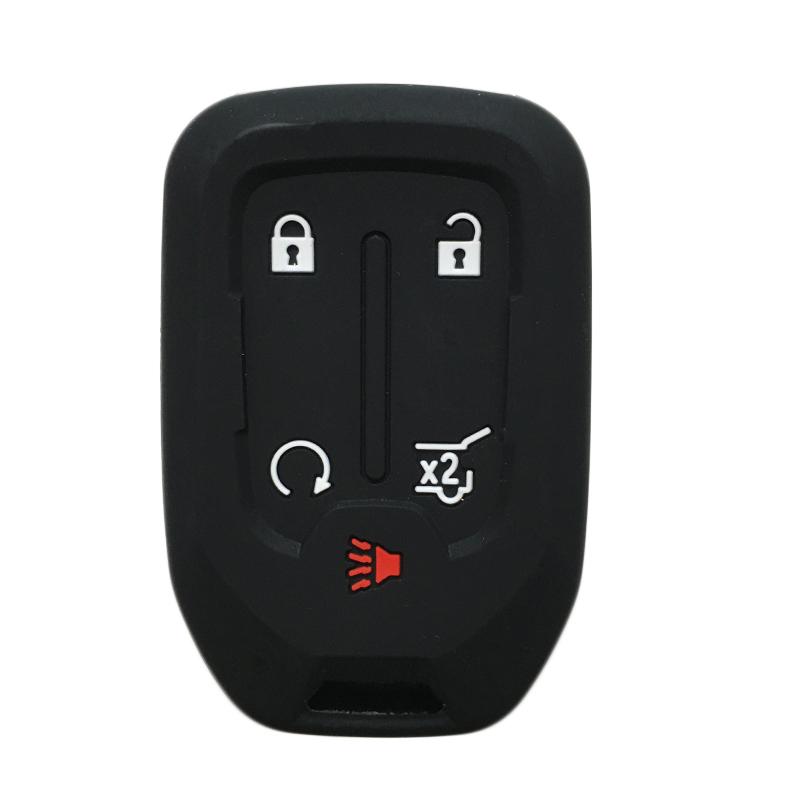 Силиконовый чехол для ключа GMC Terrain 2019 Canyon Remote Key Cover для Chevrolet Suburban Silverado 2500 Автомобильные аксессуары 4/5/6 кнопок