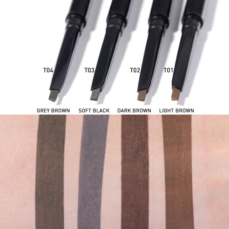 STAGENIUS 4 цвета, ультратонкий натуральный карандаш для бровей, водостойкая ручка для татуировки бровей шелкопряда, не размазывается, долговечные усилители для бровей, косметика для макияжа