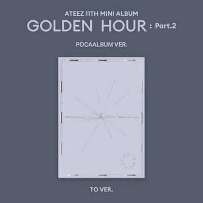 ATEEZ 11-й мини-альбом GOLDEN HOUR Часть 2 Версия фотоальбома Нераспечатанный / Выбрать версию