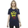 Netflix Womens/Ladies Stranger Things You Better Run Cotton Boyfriend T-Shirt
