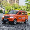 1:32 WULING Hongguang S Van Alloy Car Model Simulation Diecast Metal Sound and Light Vehicles Model Collection Children Toy