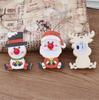 Christmas Ornaments Christmas Wooden Luminous Pendant Children's Gifts Christmas Tree Pendant