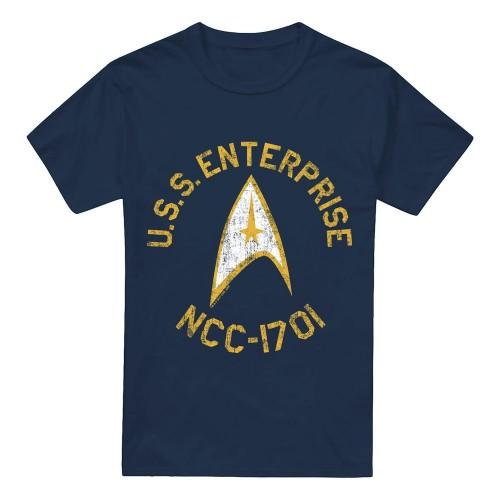 STAR TREK Мужская университетская футболка