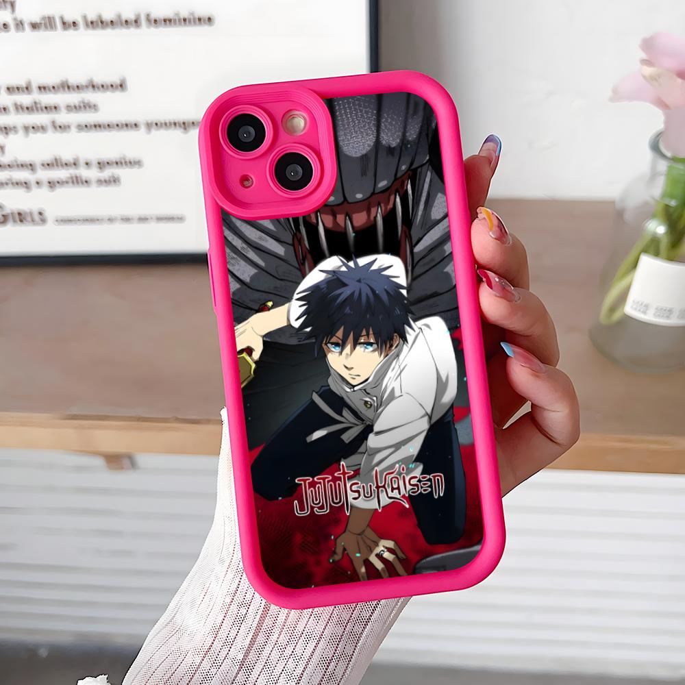 Чехол для телефона Jujutsu Kaisen Юта Оккоцу для iPhone 17 16 15 14 13 12 11 Air Pro Max Plus Утолщенный ТПУ Цветной Чехол Чехол Роскошный