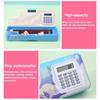 With Calculator Pencil Box Pencil Sharpener Stationery Organizer Pencil Case  Students Gift