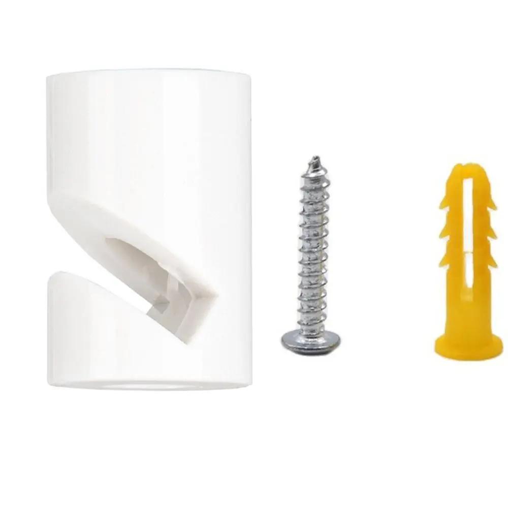 1PC Plastic Pendant Light Cable Hook Black Lighting Fixture Power Cord Retainer Cable Organizer Chandelier Wire Shifter