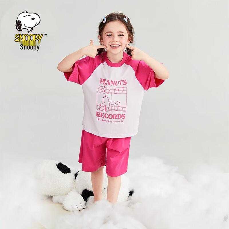 SNOOPY Детский летний комплект с коротким рукавом