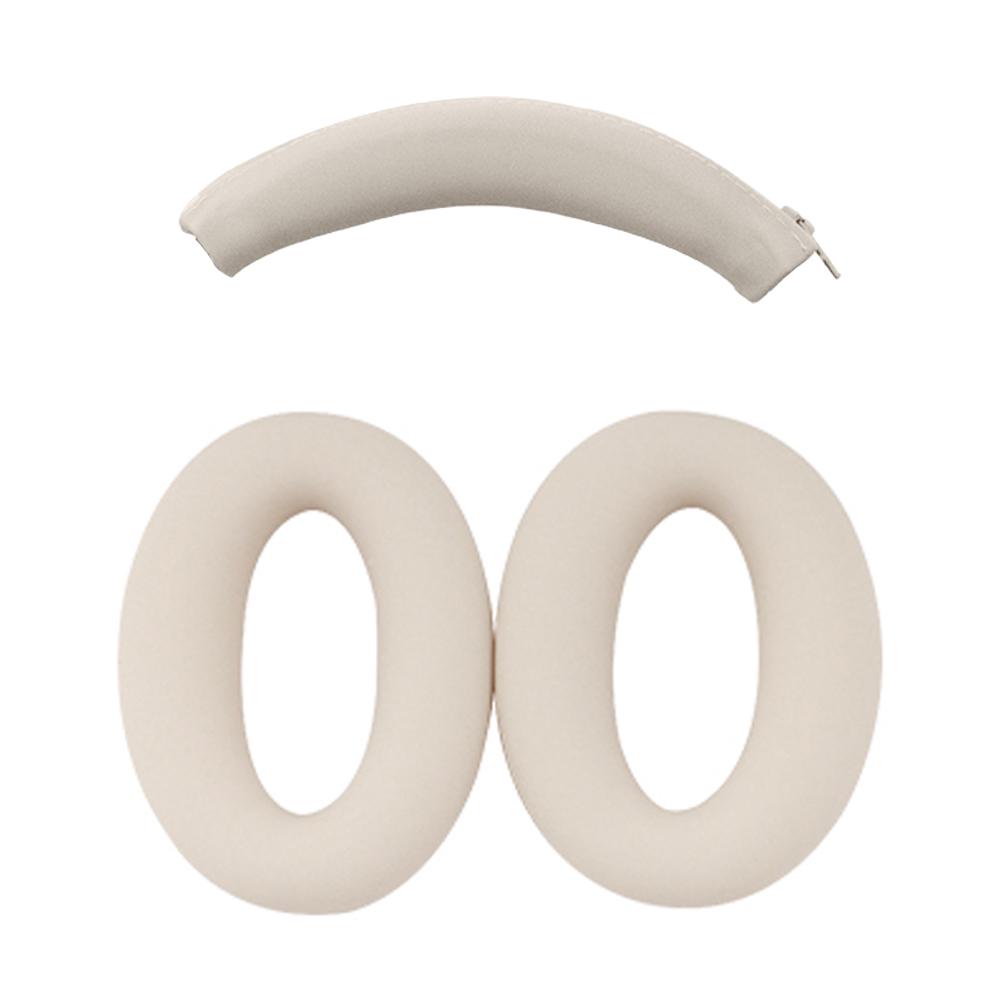 For Sony WH-XB910N Headphone Head Beam+Earpad Covers Set Silicone Protective Sleeve