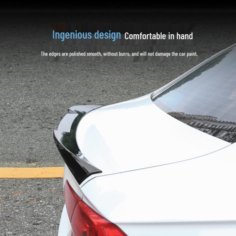 Volkswagen Bora 16-18 Rear Spoiler: Easy Install, No Drill, Painted Air Deflector