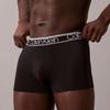 Calvin Klein Трусы-боксеры из хлопка с жаккардовым поясом и эластичной отделкой, не натирающие, комплект из 3 пар мужского нижнего белья, черные NP2312O-UB1