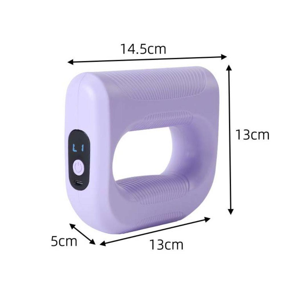 Portable Electric Fascia Massage Ring Adjustable Speed Muscle Handheld Massager Yoga