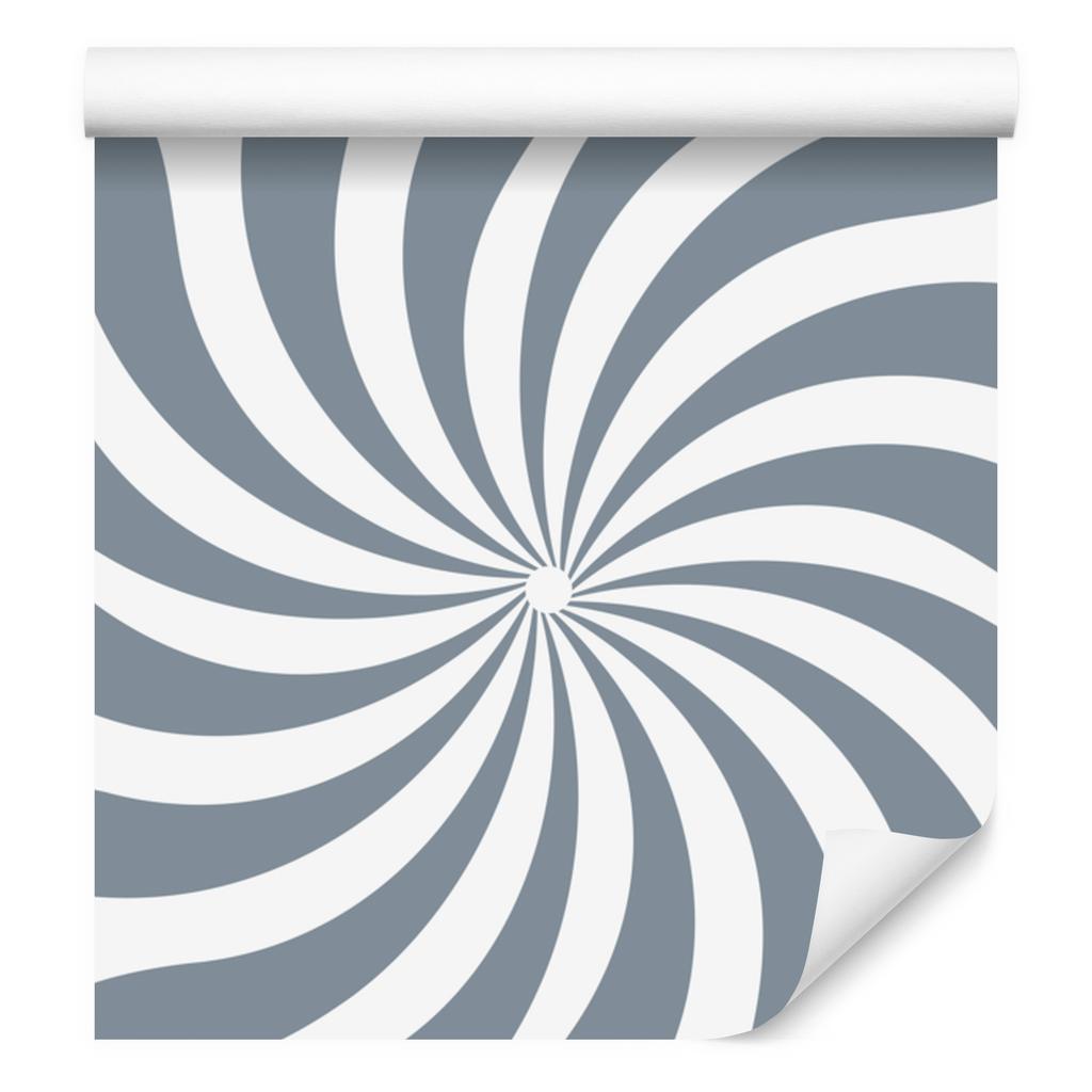 Hippie wallpaper background blue and white, background light gray 50x1000