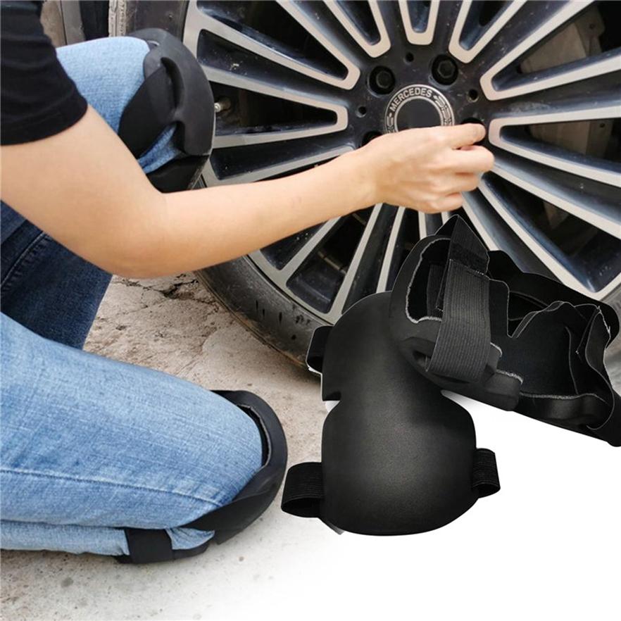 Thickened Shock-Absorbing Knee Pads Protective Cushion for Sports Auto Repair Garden Workshop Outdoor Knee Protection Against Impact Scrapes
