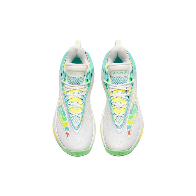 Anta KT8 KT 8 Амортизирующая Текстиль, Синтетическая Кожа, ТПУ Нескользящая Износостойкая Дышащая Покрытие Поддержка Кроссовки 112241101-8