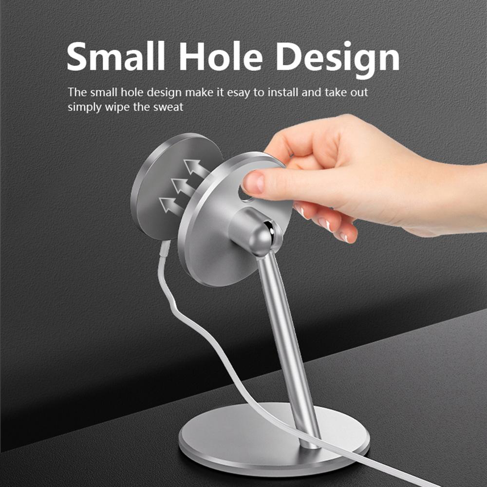 Домашнее регулируемое беспроводное зарядное устройство из алюминиевого сплава для MagSafe, подставка, держатель для телефона