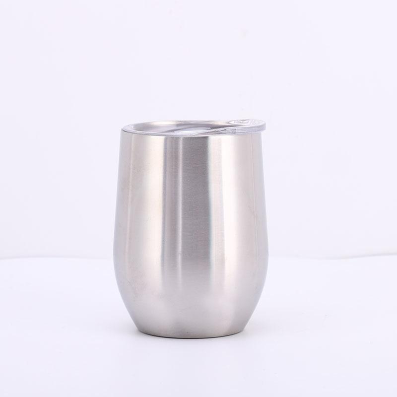 Stainless Steel Eggshell Cup Double Vacuum Spray Thermos Cup Creative Home U-shaped Egg Cup