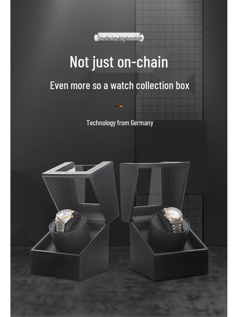 Mechanical Watch Winder and Display Box for Home