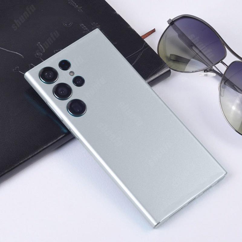 Samsung Galaxy S26 S25 S24 Ultra S24 Plus S24+ Ледяная Поверхность Цветная Пленка Обёртка Наклейка Защитная Пленка на Задний Экран Телефона