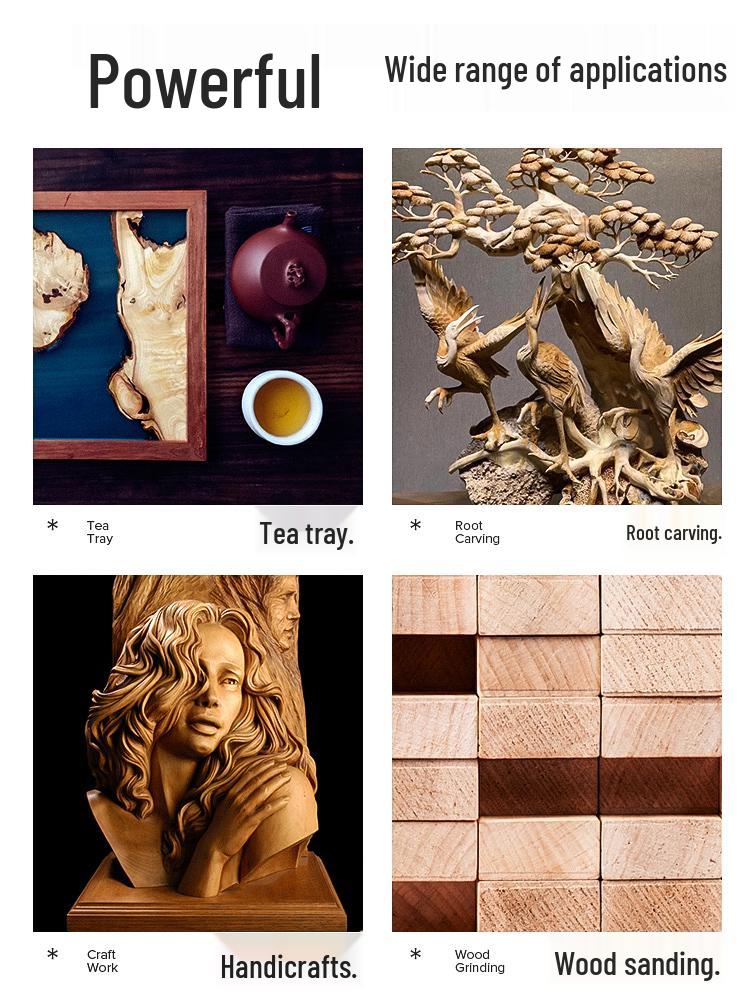 Синий Victory Woodworking Угловая шлифмашина Набор полировальных и шлифовальных дисков