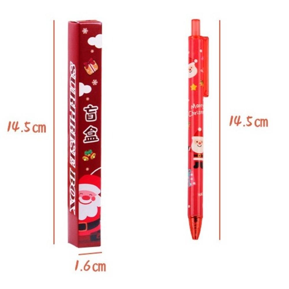 Press Gel Pen Cartoon Black Ink Gel Pen New Signature Pen Office Accessories