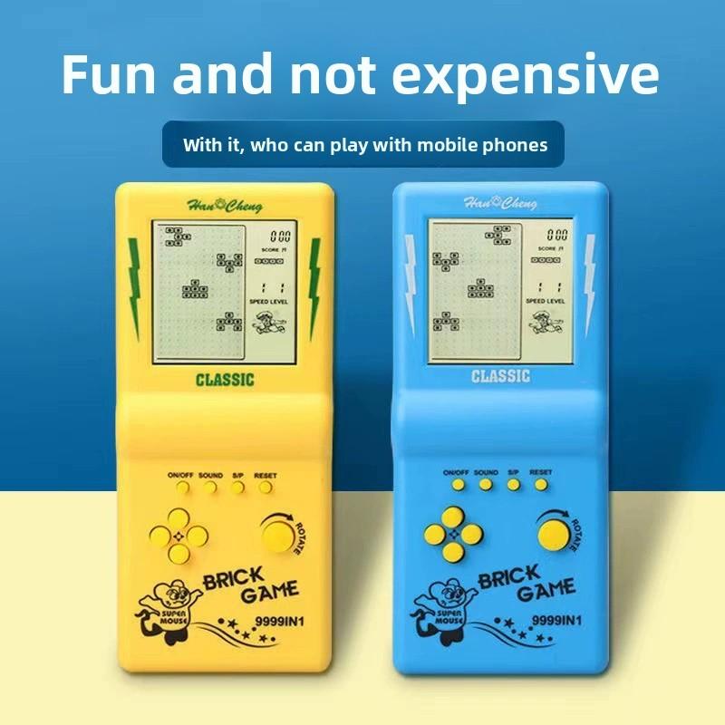 Классическая портативная игровая консоль Тетрис с большим экраном для энтузиастов ретро-игр