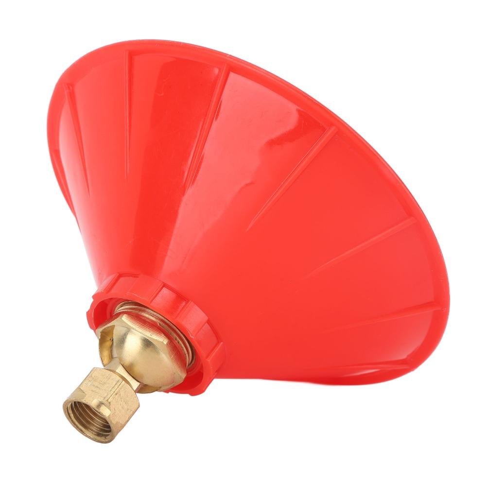 Plastic Copper Mist Spraying Nozzle Round High Pressure Sprayer Nozzle Outdoor Watering