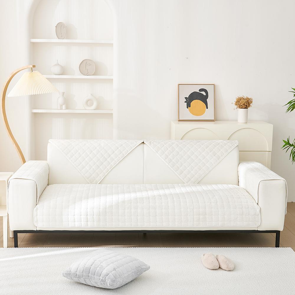 Чехол на подушку для дивана, толстые плюшевые подушки, защитный чехол для дивана для гостиной, универсальный чехол для диванной подушки, 1/2/3/4 сиденья